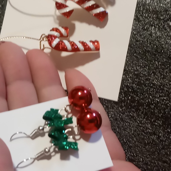 4 pairs of very Christmas & well made earrings . - Picture 11 of 11